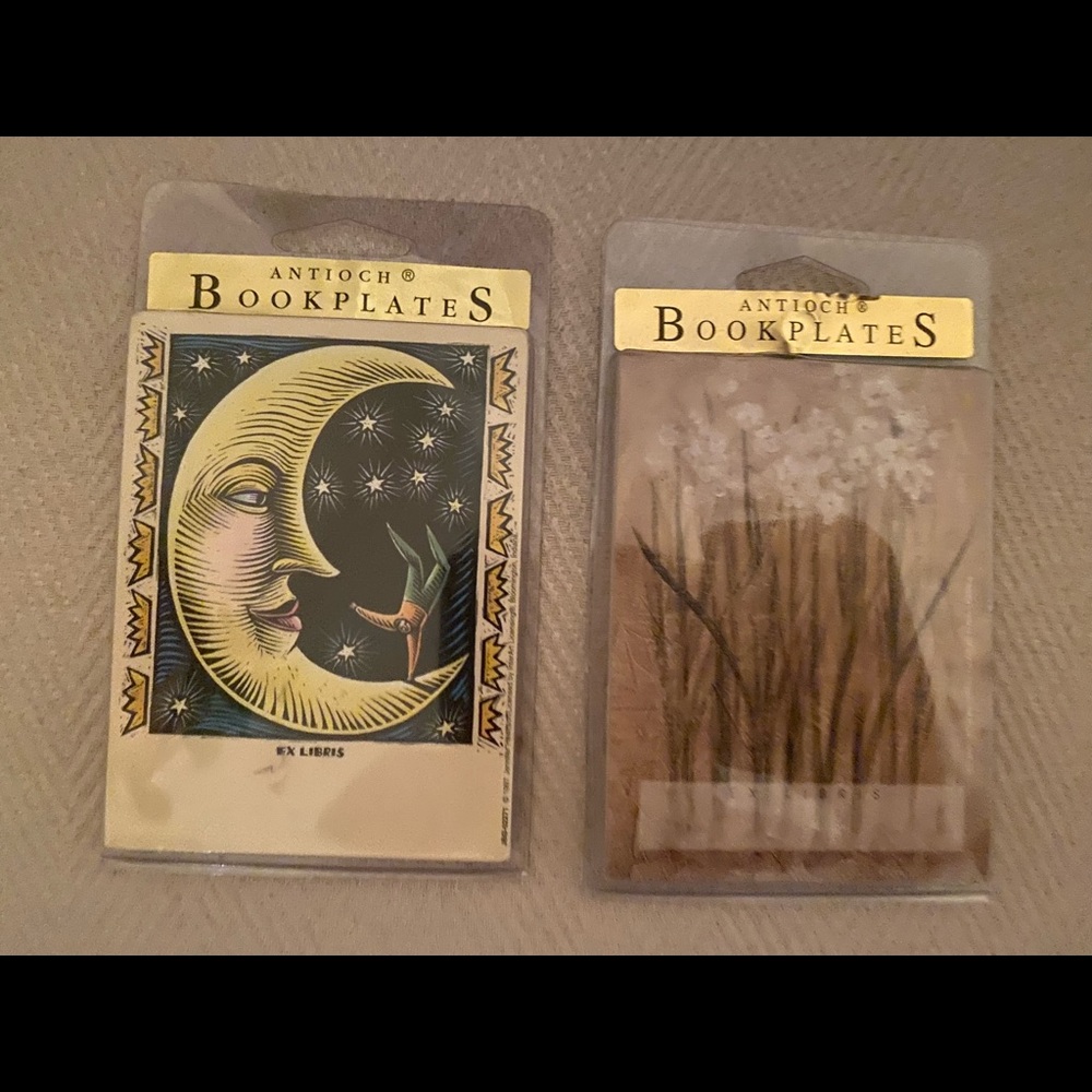 Add-on item Vintage Book Plates